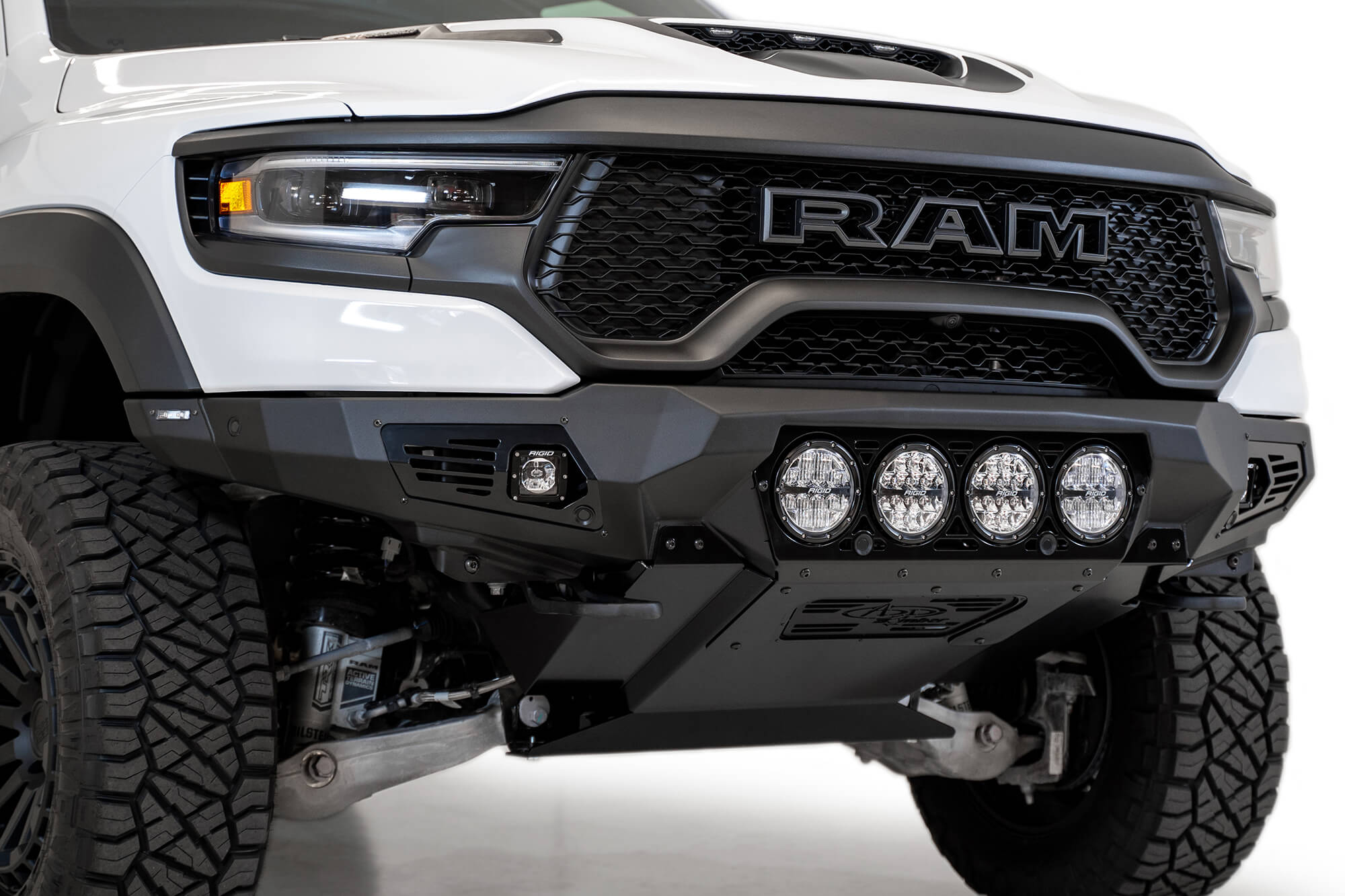 ADD Offroad 2021-2022 Ram 1500 Trx Bomber Front Bumper (Rigid) F620014110103 | GarageAndFab.com