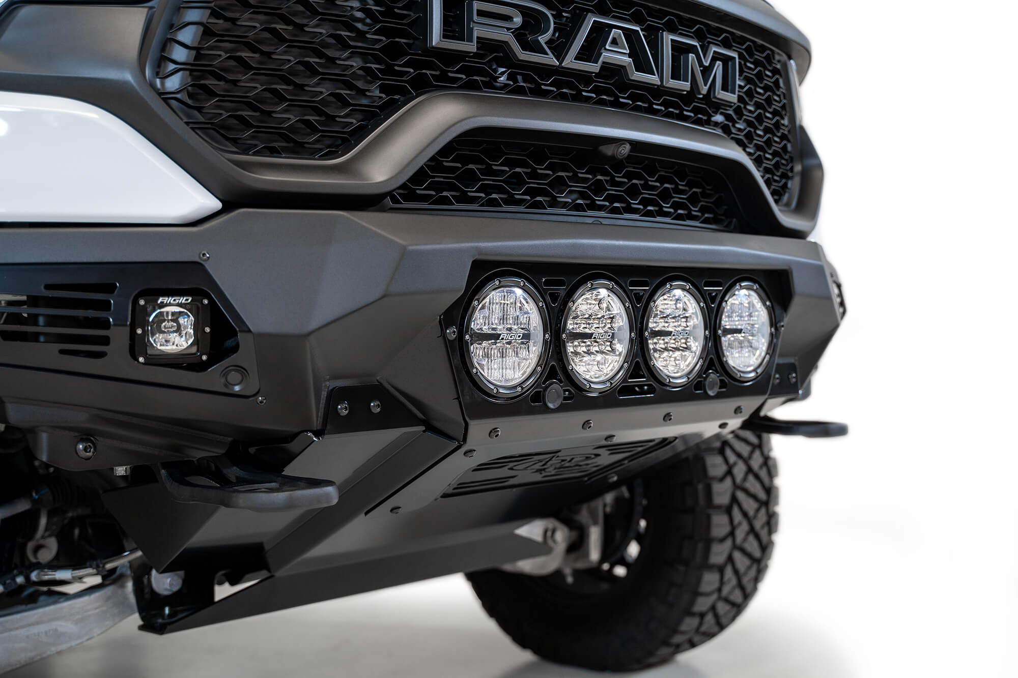 ADD Offroad 2021-2022 Ram 1500 Trx Bomber Front Bumper (Rigid) F620014110103 | GarageAndFab.com