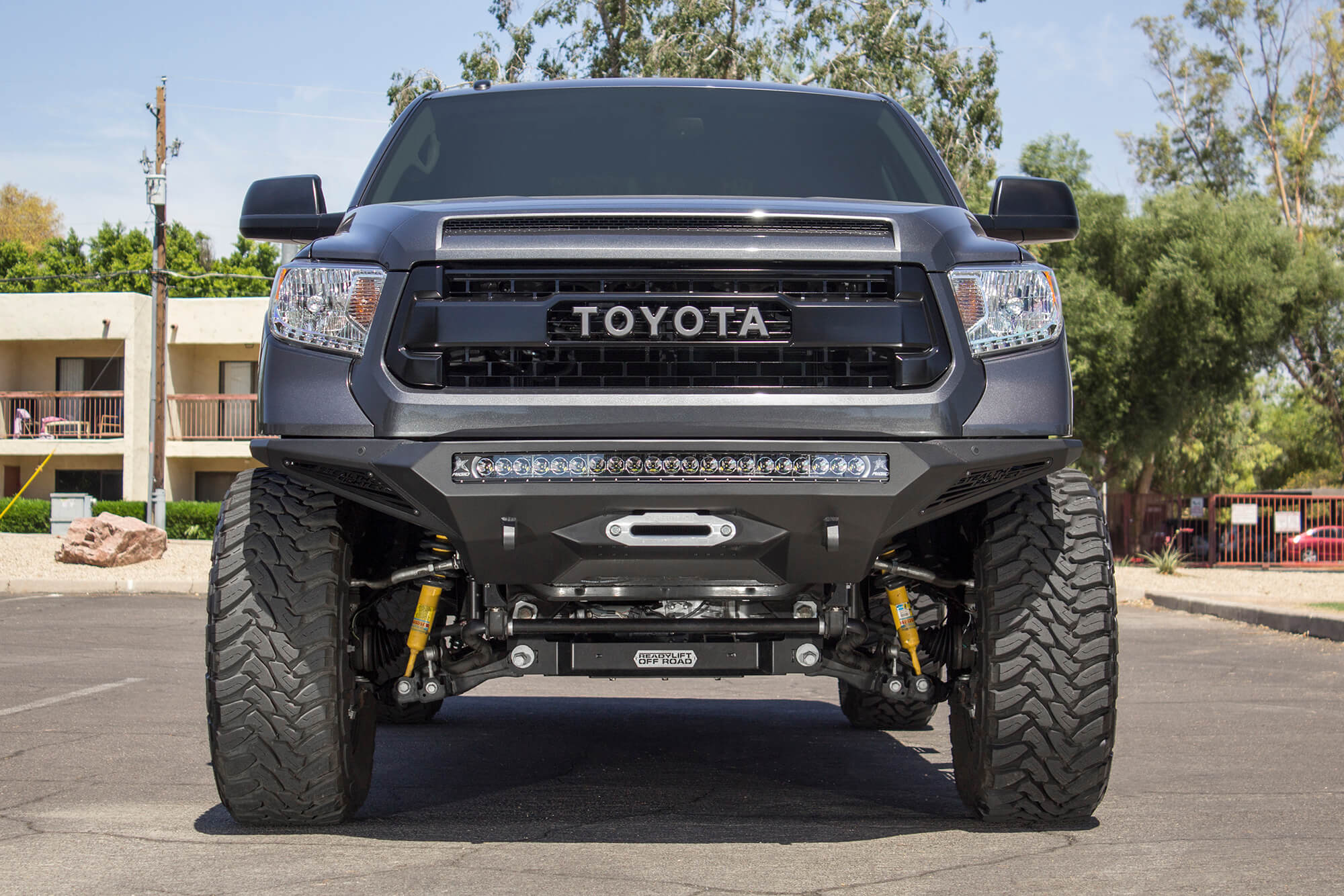 ADD Offroad 2014 - 2021 Toyota Tundra Stealth Fighter Front Bumper F741422860103 | GarageAndFab.com