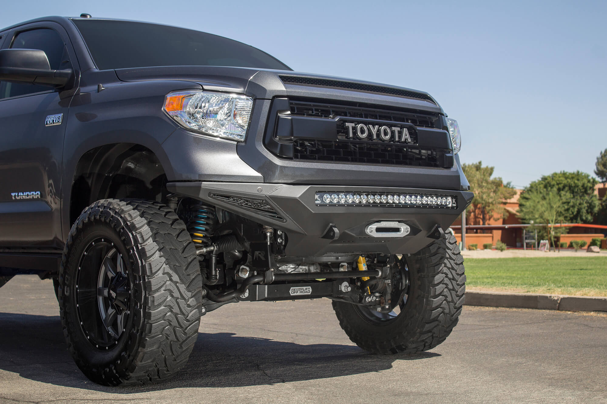 ADD Offroad 2014 - 2021 Toyota Tundra Stealth Fighter Front Bumper F741422860103 | GarageAndFab.com