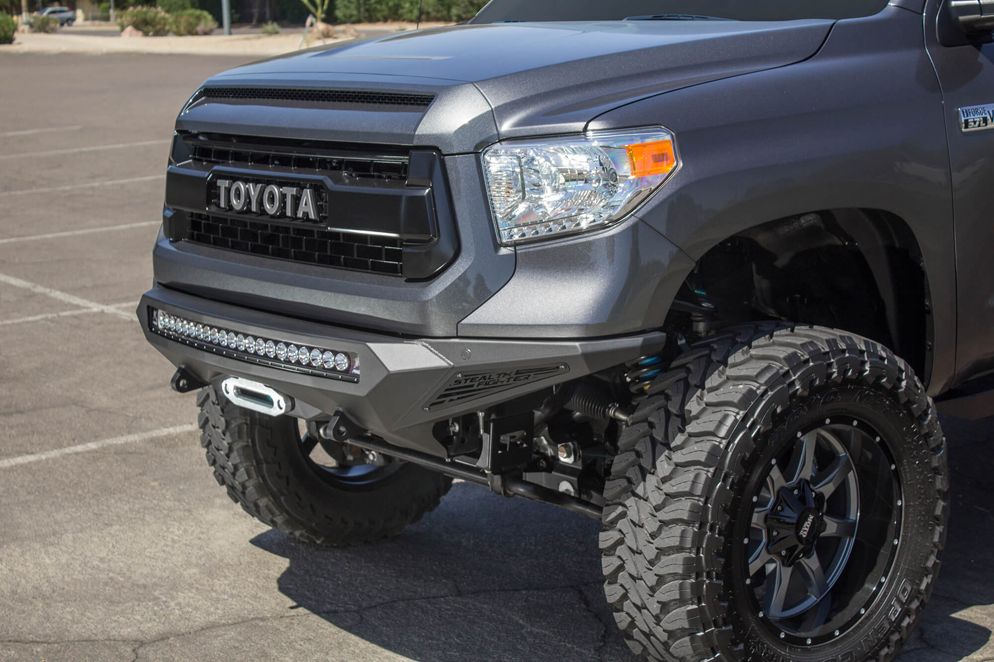 ADD Offroad 2014 - 2021 Toyota Tundra Stealth Fighter Front Bumper F741422860103 | GarageAndFab.com