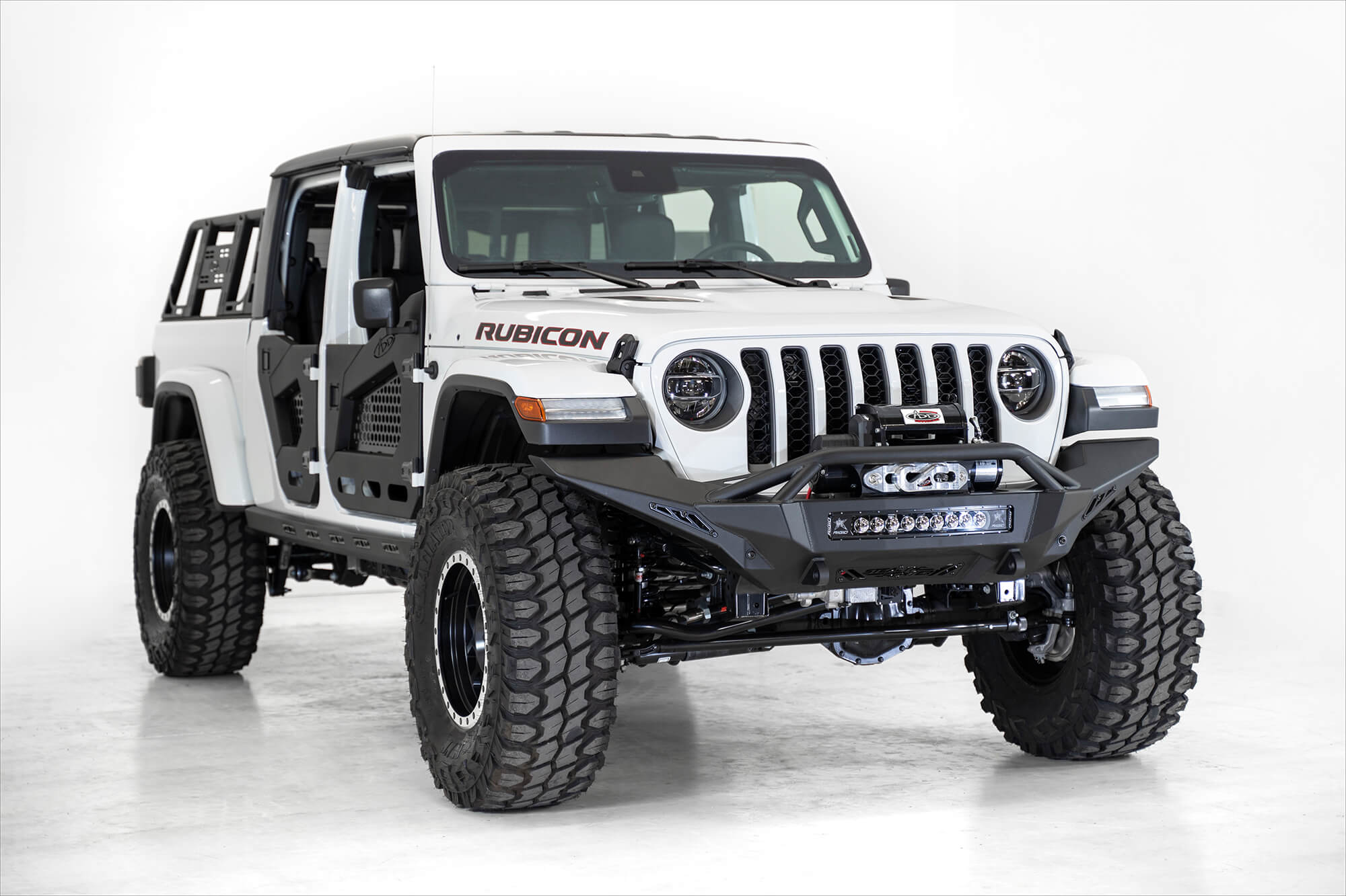 ADD Offroad 2018-2022 Jeep Jl/ Jt Rubicon/ Mojave Stealth Fighter Front Bumper F961692080103 | GarageAndFab.com