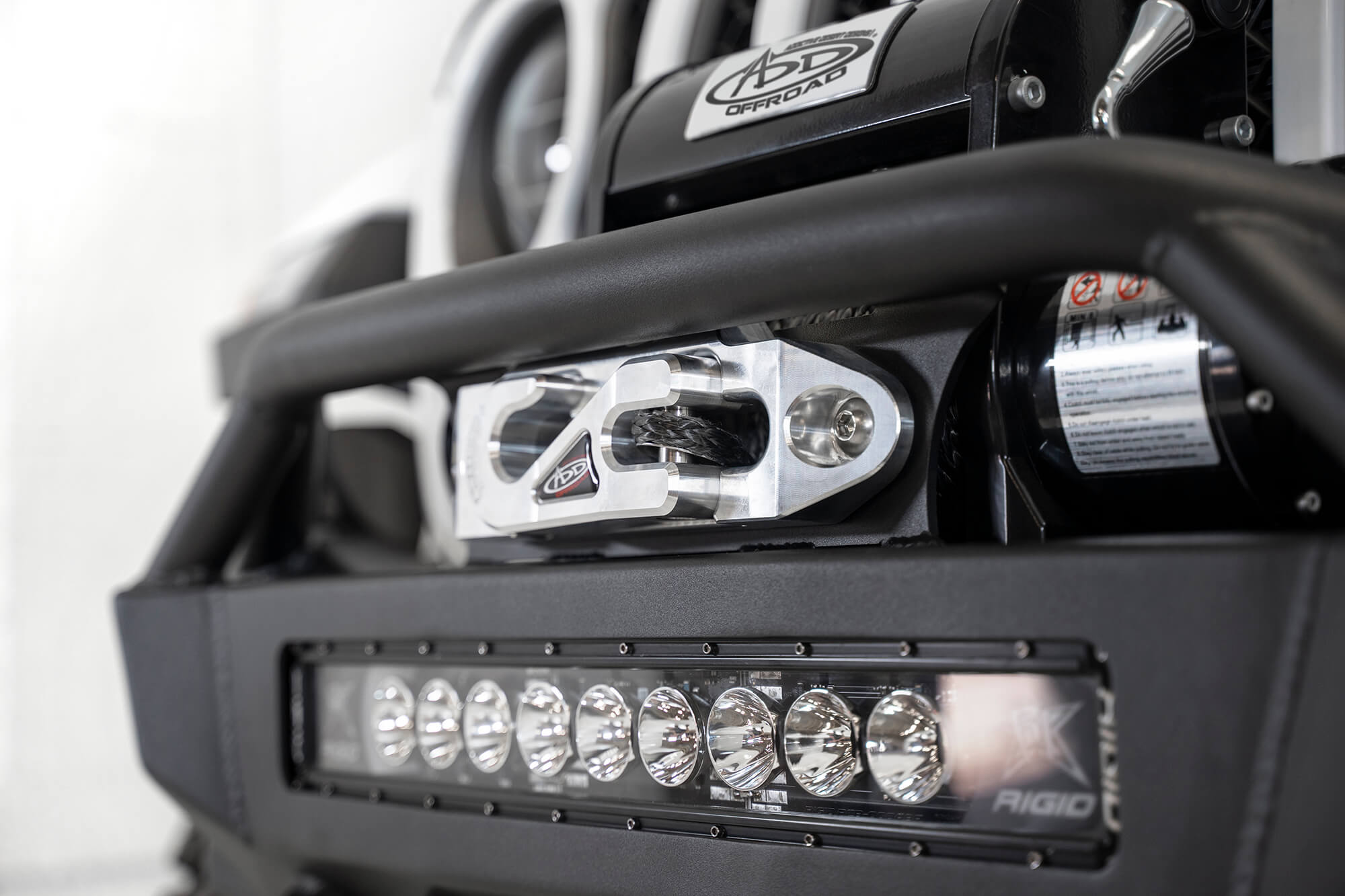 ADD Offroad 2018-2022 Jeep Jl/ Jt Rubicon/ Mojave Stealth Fighter Front Bumper F961692080103 | GarageAndFab.com