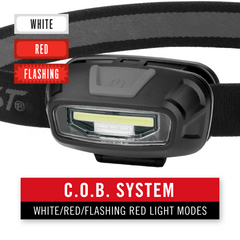 Coast FL13 Alkaline Power Dual Color Headlamp | GarageAndFab.com