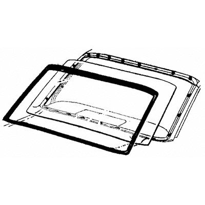 Goodmark Industries WINDSHIELD GASKET (FRONT) - GMK302053564 | GarageAndFab.com