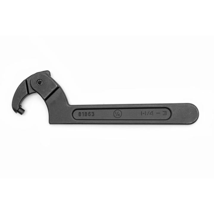 GearWrench Wrench Adjustable Spnr Pin 1-1/4"-3"(1/4" Dia) - GWR-81863 | GarageAndFab.com
