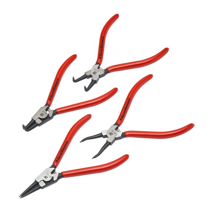 GearWrench 4Pc Plier 7" Int/Extension Snp Rng Set - GWR-82150 | GarageAndFab.com