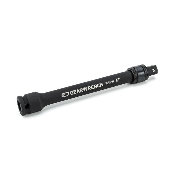GearWrench 3/8 DR Lck Impact Extension Bar 6" - GWR-84433N | GarageAndFab.com