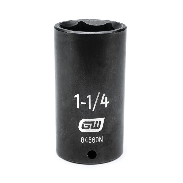 GearWrench 1/2"Drive 1-1/4" Deep Impact Socket - GWR-84560N | GarageAndFab.com