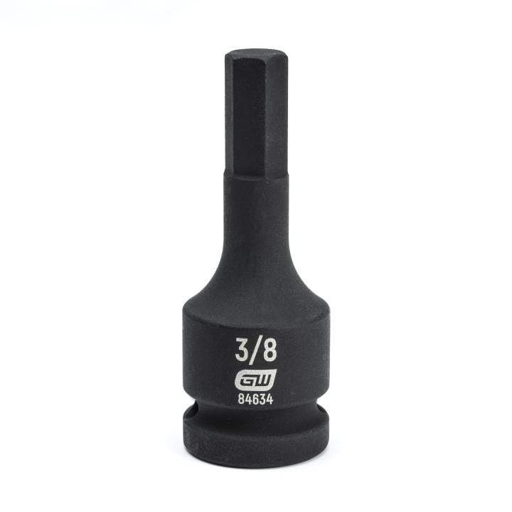GearWrench 1/2"Dr. Impact Hex Socket 3/8" - GWR-84634 | GarageAndFab.com