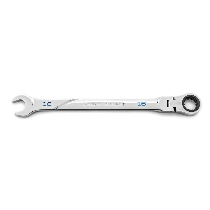 GearWrench Wrench Rat Combination Flex 120Xp 16MM - GWR-86216 | GarageAndFab.com