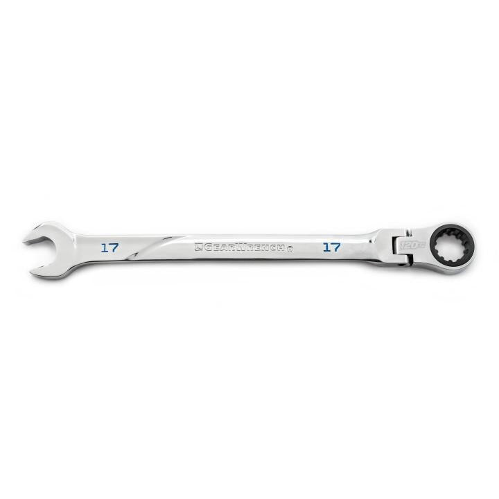 GearWrench Wrench Rat Combination Flex 120Xp 17MM - GWR-86217 | GarageAndFab.com