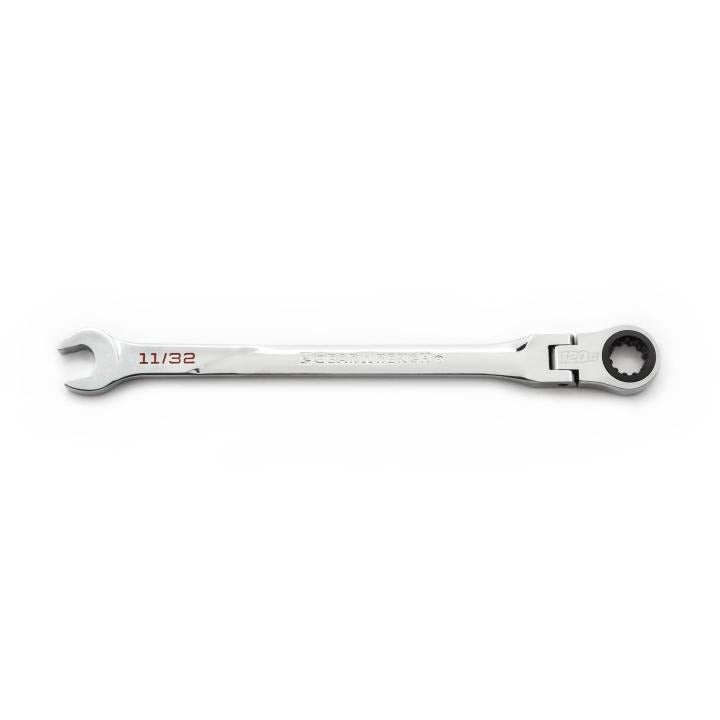 GearWrench Wrench Rat Combination Flex 120Xp 11/32" - GWR-86235 | GarageAndFab.com
