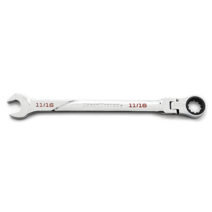 GearWrench Wrench Rat Combination Flex 120Xp 11/16" - GWR-86241 | GarageAndFab.com