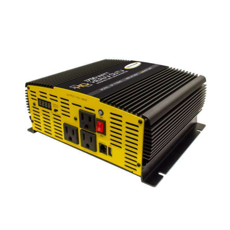 Go Power GP-1750HD 1750W Heavy Duty Modified Sine Wave Inverter | GarageAndFab.com | Munro Industries