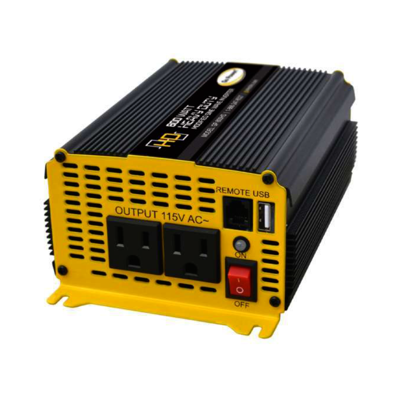 Go Power GP-800HD 800W Heavy Duty Modified Sine Wave Inverter | GarageAndFab.com | Munro Industries