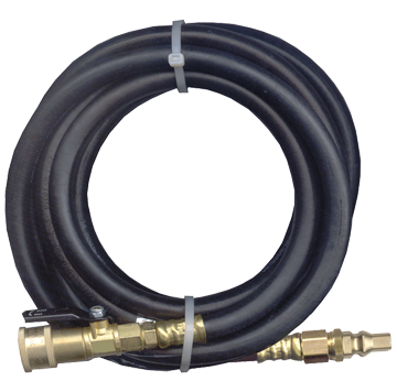 Fairview Type I Assy;1/4HID;RVQD Coupler x RVQD Nipple;180 OAL Item #: FVF-I4C180QDCQDN | GarageAndFab.com