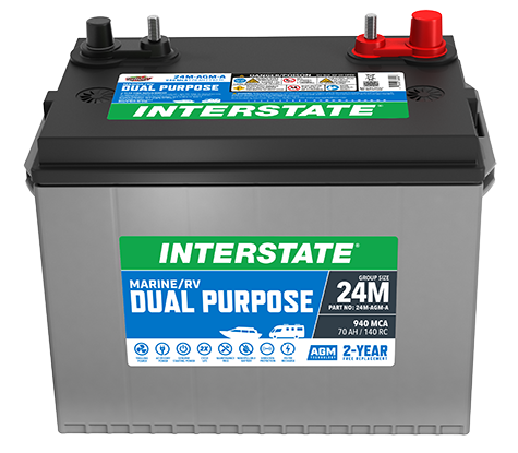 Interstate Battery 24M-AGM-A | GarageAndFab.com