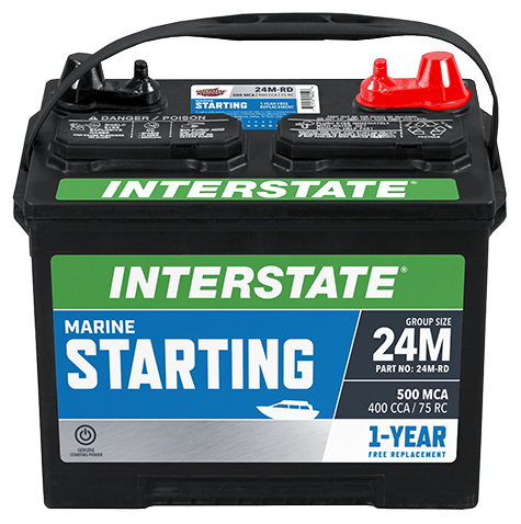 Interstate Battery 24M-RD | GarageAndFab.com