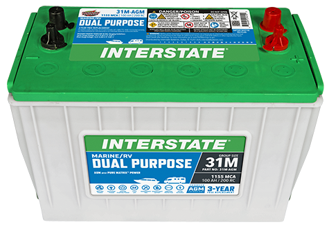 Interstate Battery 31M-AGM | GarageAndFab.com
