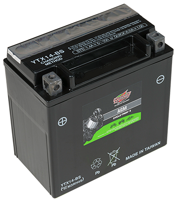 Interstate Battery CYTX14-BS | GarageAndFab.com