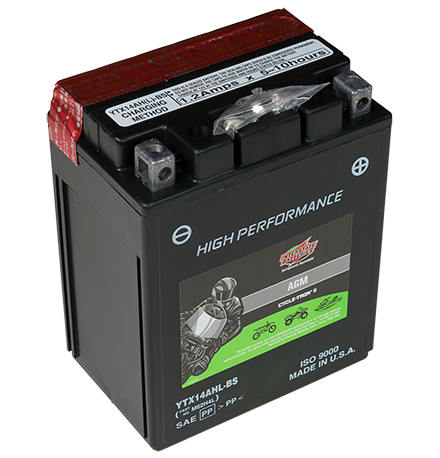 Interstate Battery CYTX14AHL-BS | GarageAndFab.com