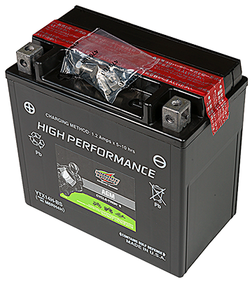 Interstate Battery CYTX14H-BS | GarageAndFab.com