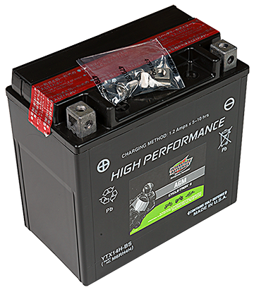Interstate Battery CYTX14H-BS | GarageAndFab.com