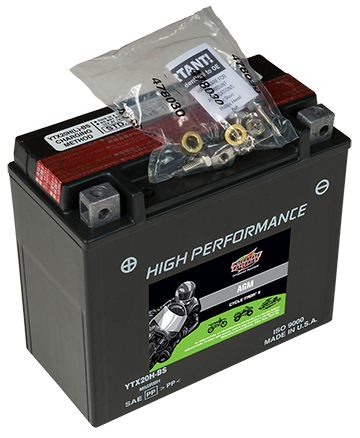 Interstate Battery CYTX20H-BS | GarageAndFab.com