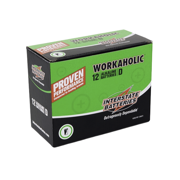 Interstate Battery DRY0085 D Front | GarageAndFab.com 600x600