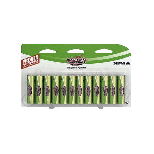 Interstate Battery DRY0190 AA Front | GarageAndFab.com 600x600