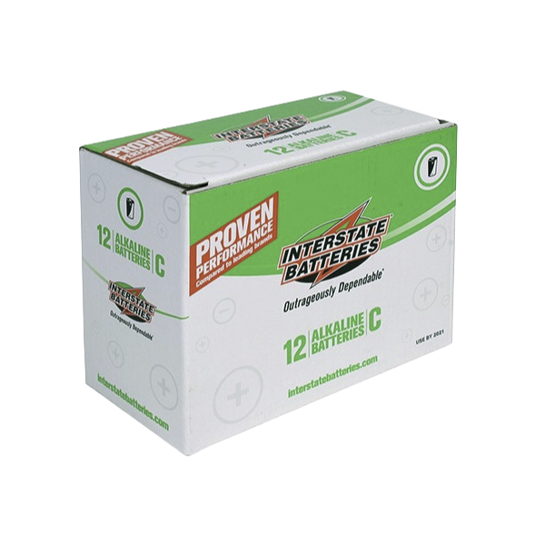 Interstate Battery DRY0192 C Front | GarageAndFab.com 600x600