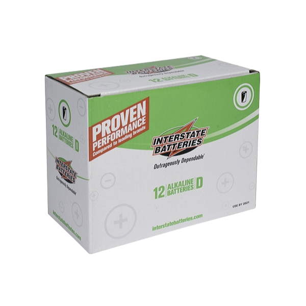 Interstate Battery DRY0193 D Front | GarageAndFab.com 600x600