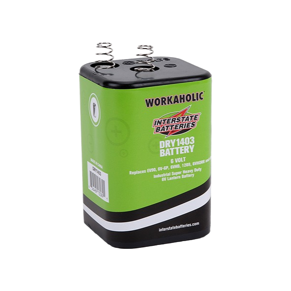 Interstate Battery DRY1403 Front | GarageAndFab.com