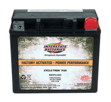 Interstate Battery FAGYZ20HL | GarageAndFab.com