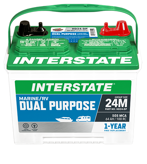 Interstate Battery HD24-DP | GarageAndFab.com