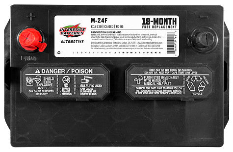 Interstate Battery M-24F | GarageAndFab.com
