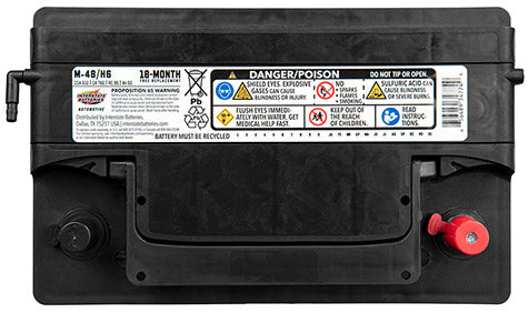 Interstate Battery M-48/H6 | GarageAndFab.com