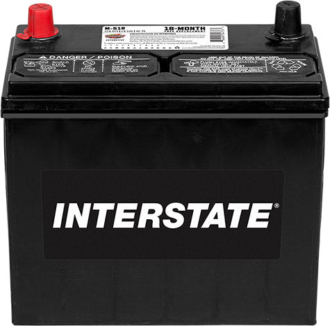 Interstate Battery M-51R | GarageAndFab.com