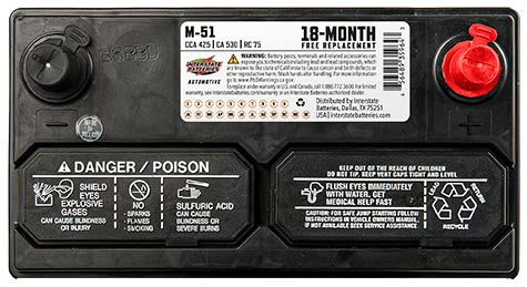 Interstate Battery M-51 | GarageAndFab.com