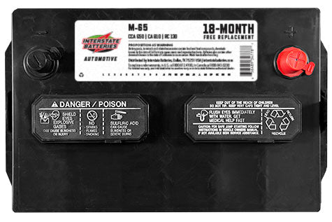 Interstate Battery M-65 | GarageAndFab.com