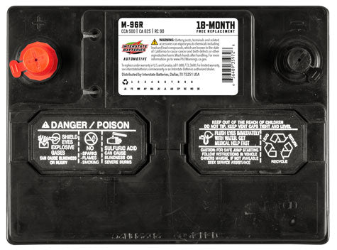 Interstate Battery M-96R | GarageAndFab.com