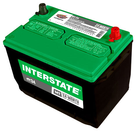 Interstate Battery MT-34 | GarageAndFab.com