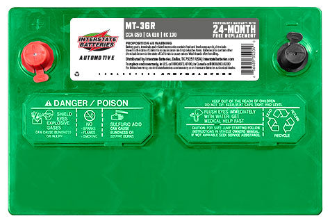 Interstate Battery MT-36R | GarageAndFab.com
