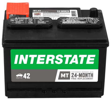 Interstate Battery MT-42 | GarageAndFab.com