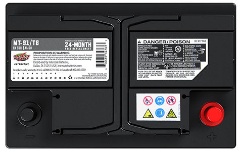 Interstate Battery MT-91/T6 | GarageAndFab.com