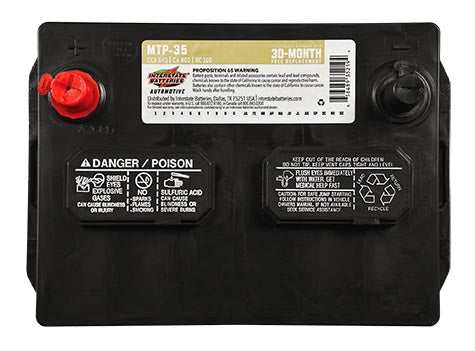Interstate Battery MTP-35 | GarageAndFab.com