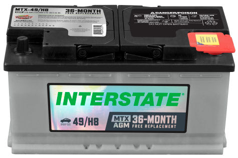 Interstate Battery MTX-49/H8 | GarageAndFab.com