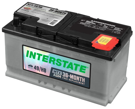 Interstate Battery MTX-49/H8 | GarageAndFab.com