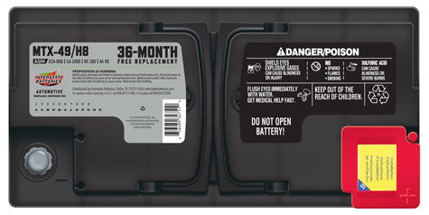 Interstate Battery MTX-49/H8 | GarageAndFab.com